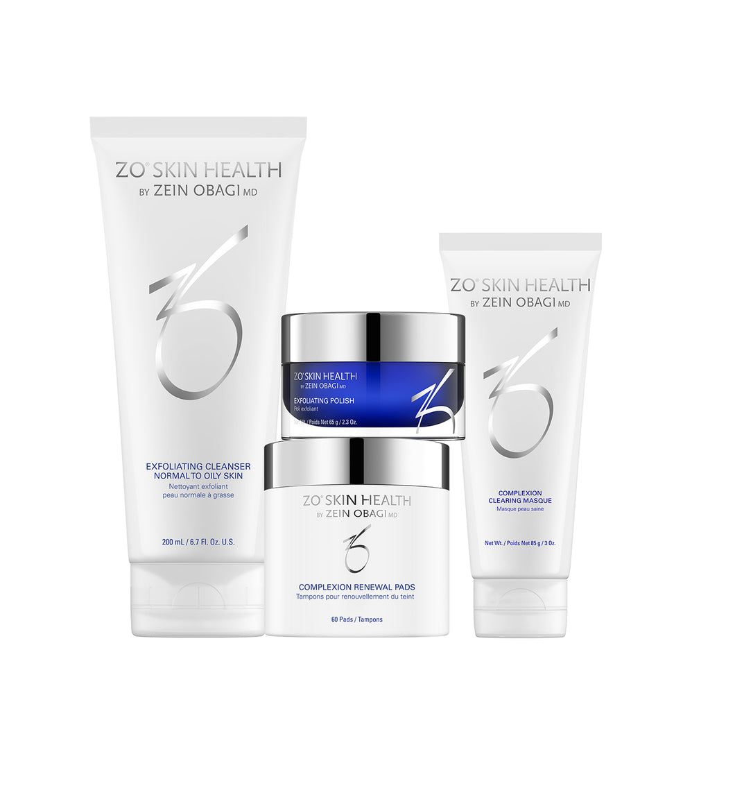 ZO SKIN HEALTH Complexion Clearing Program - 4 Products Regimen - $350