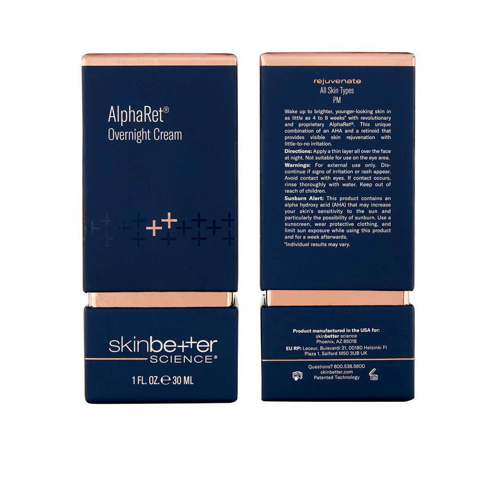 SKINBETTER SCIENCE Alpharet Overnight Cream FACE 30 ml